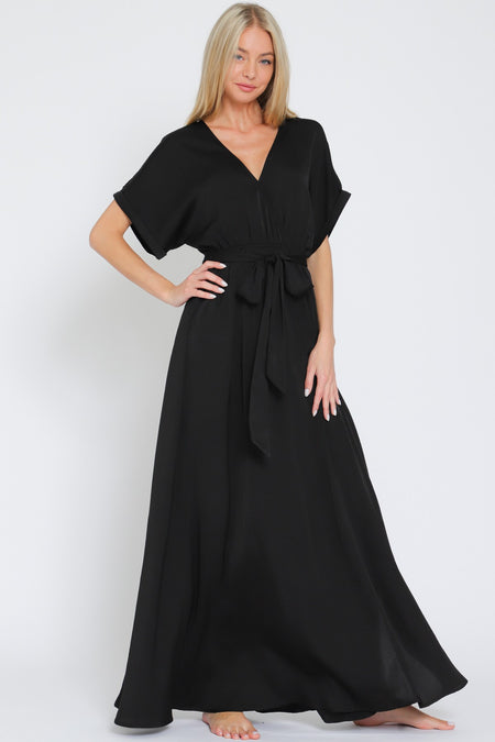 Naomi Mid Rise Wide Leg Flare with Cuff Detail