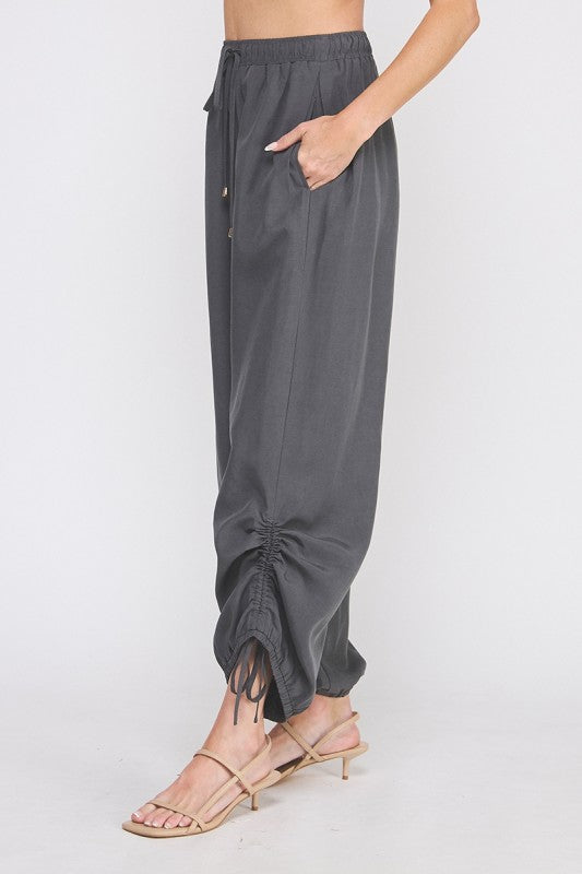 Charcoal Adjustable Joggers