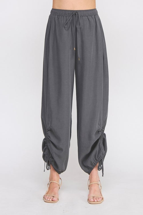 Charcoal Adjustable Joggers