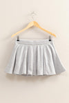 Heather Gray Sweatpant Skort