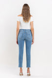 Jeanne High Rise Stretch Slim Straight Jeans