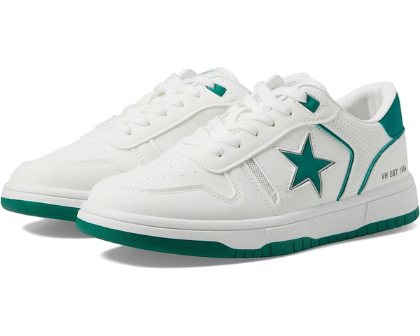 Scarlett Green and White Star Sneakers