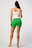 Lime Green Colored Chino Shorts