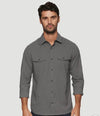 Charcoal MadFlex UPF Performance Western Shirt