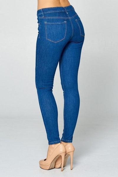 Mila Mid Rise Skinny Ankle Jeans - THE WEARHOUSE
