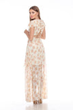 Woven Pink Golden Lioness Dress - THE WEARHOUSE