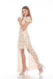 Woven Pink Golden Lioness Dress - THE WEARHOUSE
