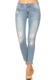 Molly Mid Rise Skinny Ankle Jeans - THE WEARHOUSE