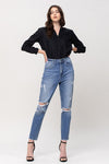 Sarina Super High Rise Stretch Mom Jeans