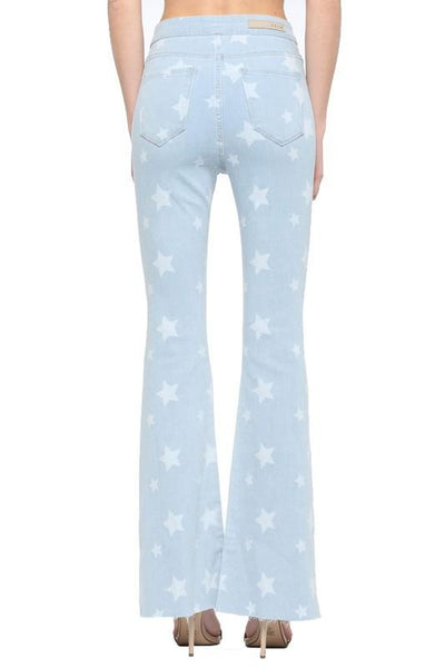 High Rise Star Super Flare - THE WEARHOUSE
