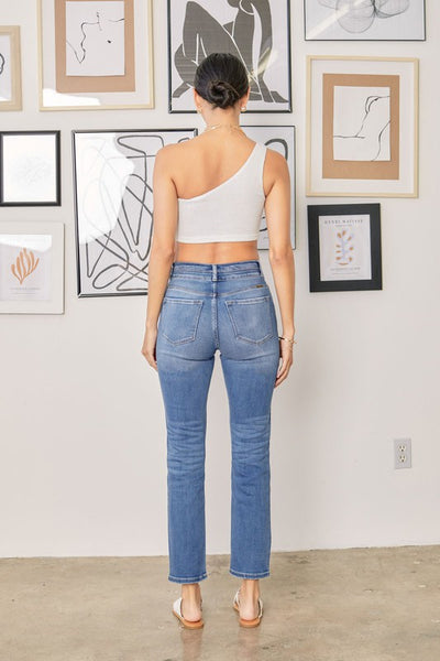 Slim Straight Ultra High Jeans