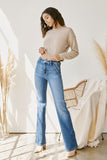 Holly Ultra High Rise Slim Flare Jeans