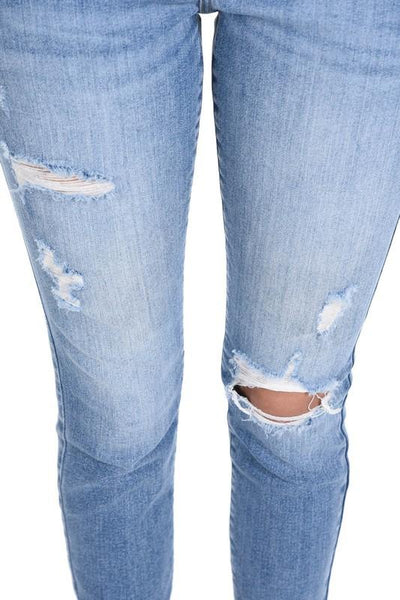 Katie High Rise Skinny Crop Jeans - THE WEARHOUSE