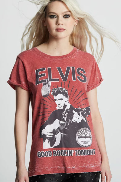 Elivis Presely Sun Records Graphic Tee