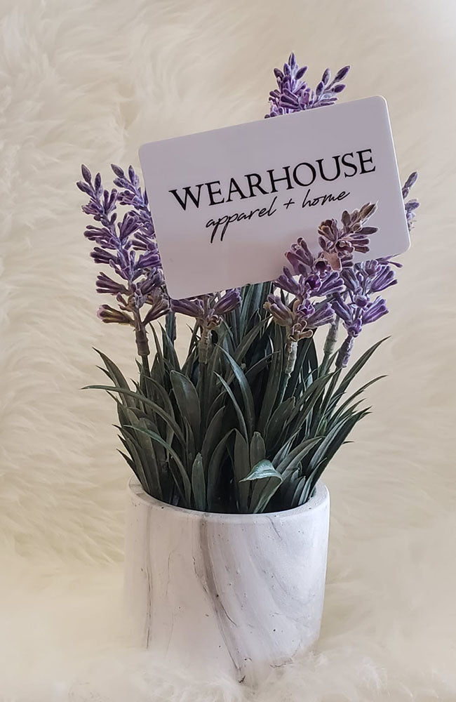 GIFT CARD THE WEARHOUSE