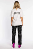 AC/DC Double Lighting Boyfriend Graphic Tee