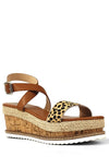 Chelsea Cheetah Print Wedge Sandals