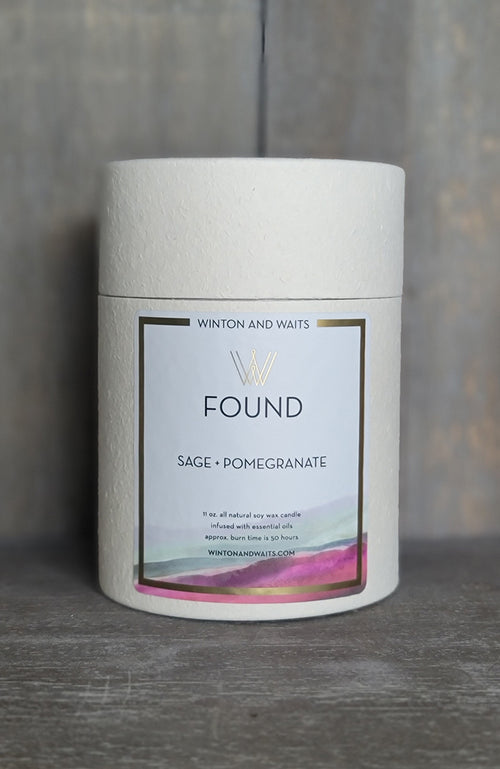 Sage And Pomegranate Candle
