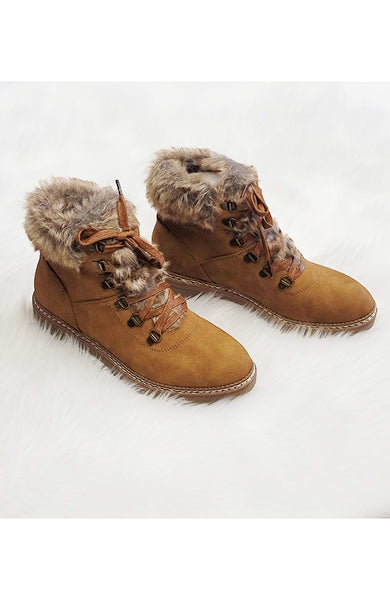Clara Brown Lace Up Boot