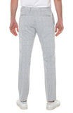 Grayson Silver and White Plaid Pants